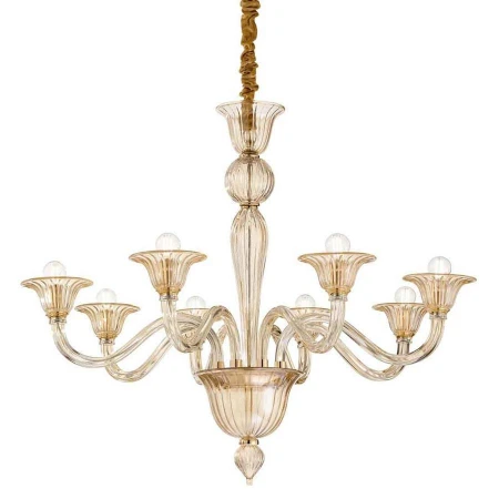 Люстра Ideal Lux BRIGITTA SP8 AMBRA