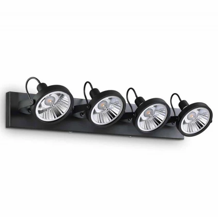 Спот Ideal Lux GLIM PL4 NERO