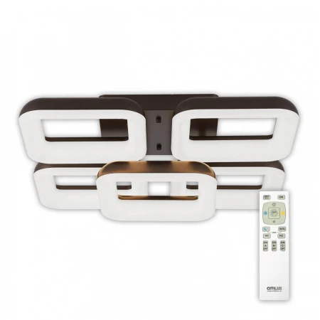 Потолочная светодиодная люстра Citilux Паркер Кофе CL225255R