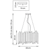 Подвесная люстра Lightstar Savona 816102