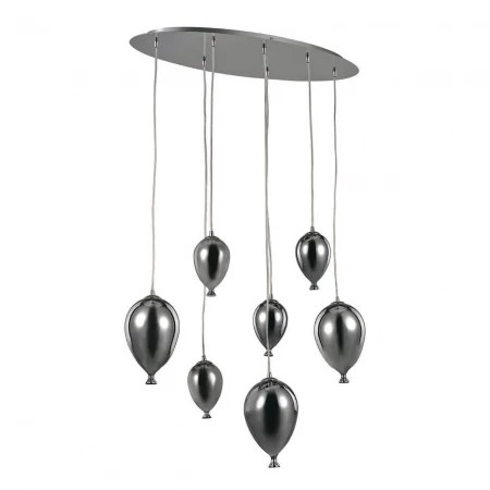 Подвесная люстра Ideal Lux Clown SP7 Cromo