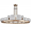 Подвесная люстра Newport 4338+16/C gold М0062174