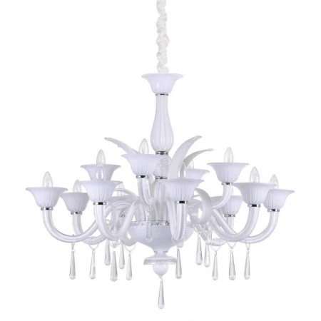 Подвесная люстра Ideal Lux Renoir SP12 Bianco