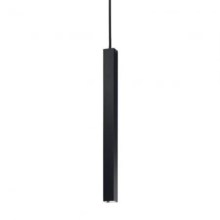 Подвесной светодиодный светильник Ideal Lux Ultrathin D040 Square Nero