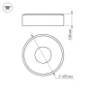 Потолочный светодиодный светильник Arlight SP-Tor-Ring-Surface-R460-33W Day4000 022134(1)