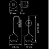 Бра Lightstar Pentola 803540