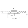 Встраиваемый светодиодный светильник Lightstar Lumina 212156