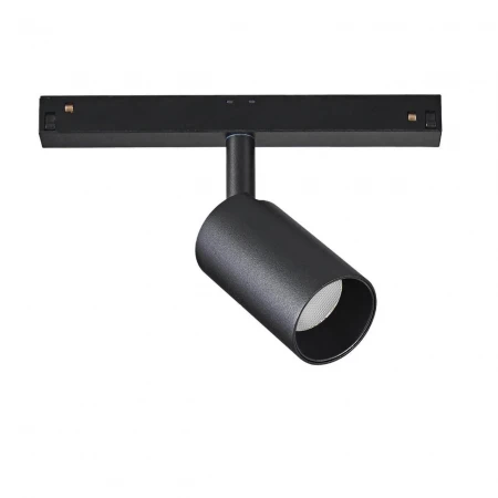 Трековый светодиодный светильник Ideal Lux Oxy Track Single 08W 3000K Bk